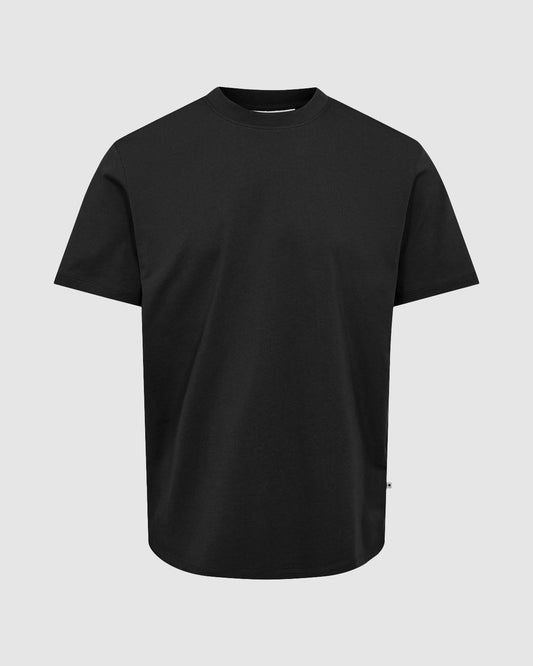 minimum male Aarhus Tee G029 Short Sleeved T-shirt 999 Black