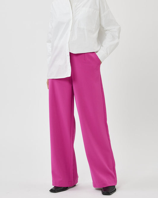 minimum female Lessa 2.0 e54 Pants Casual Pants 2328 Fuchsia Red