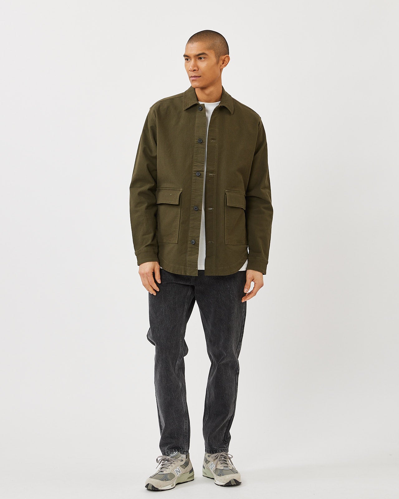 Nicos 9943 Overshirt - Forest Night