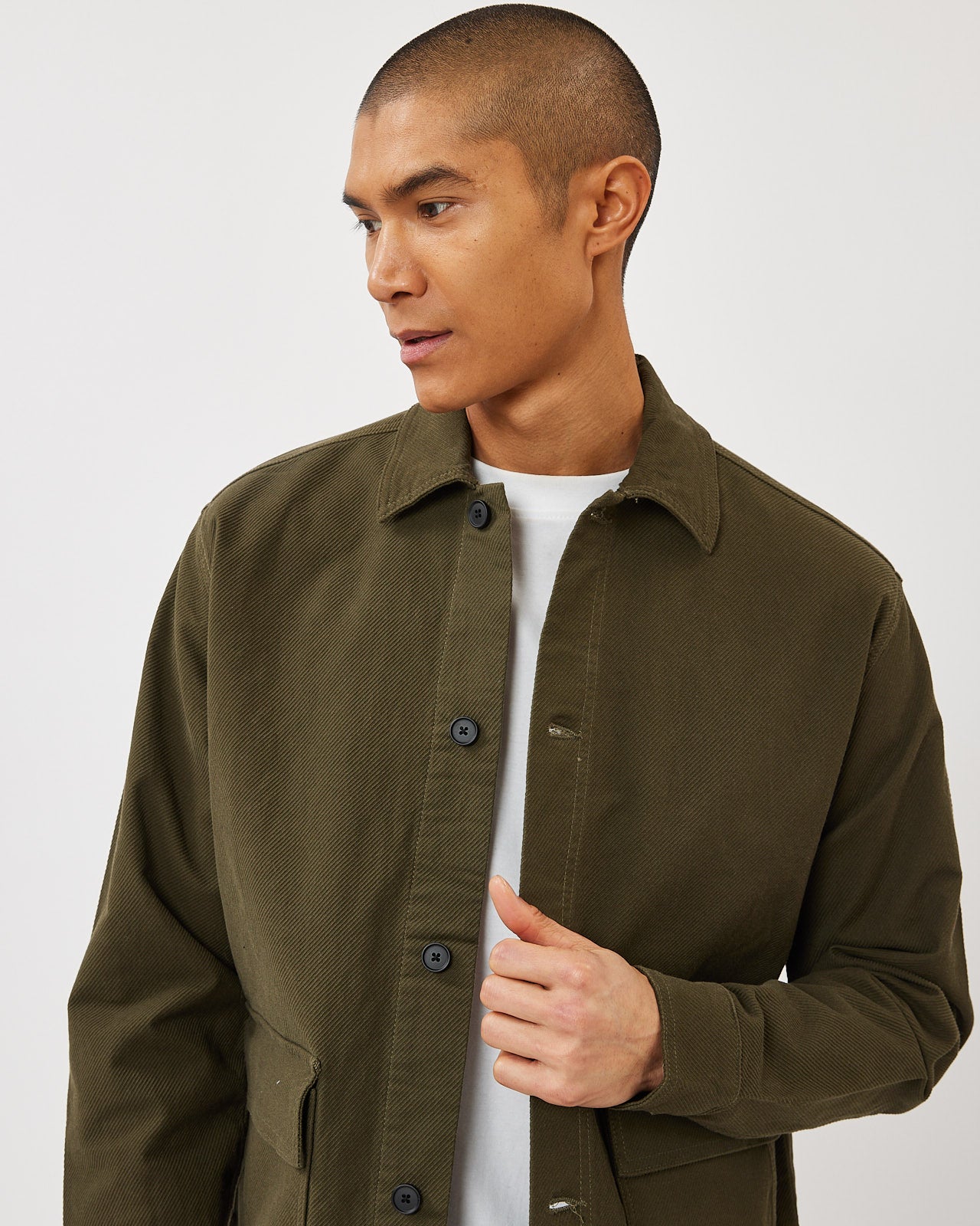 Nicos 9943 Overshirt - Forest Night