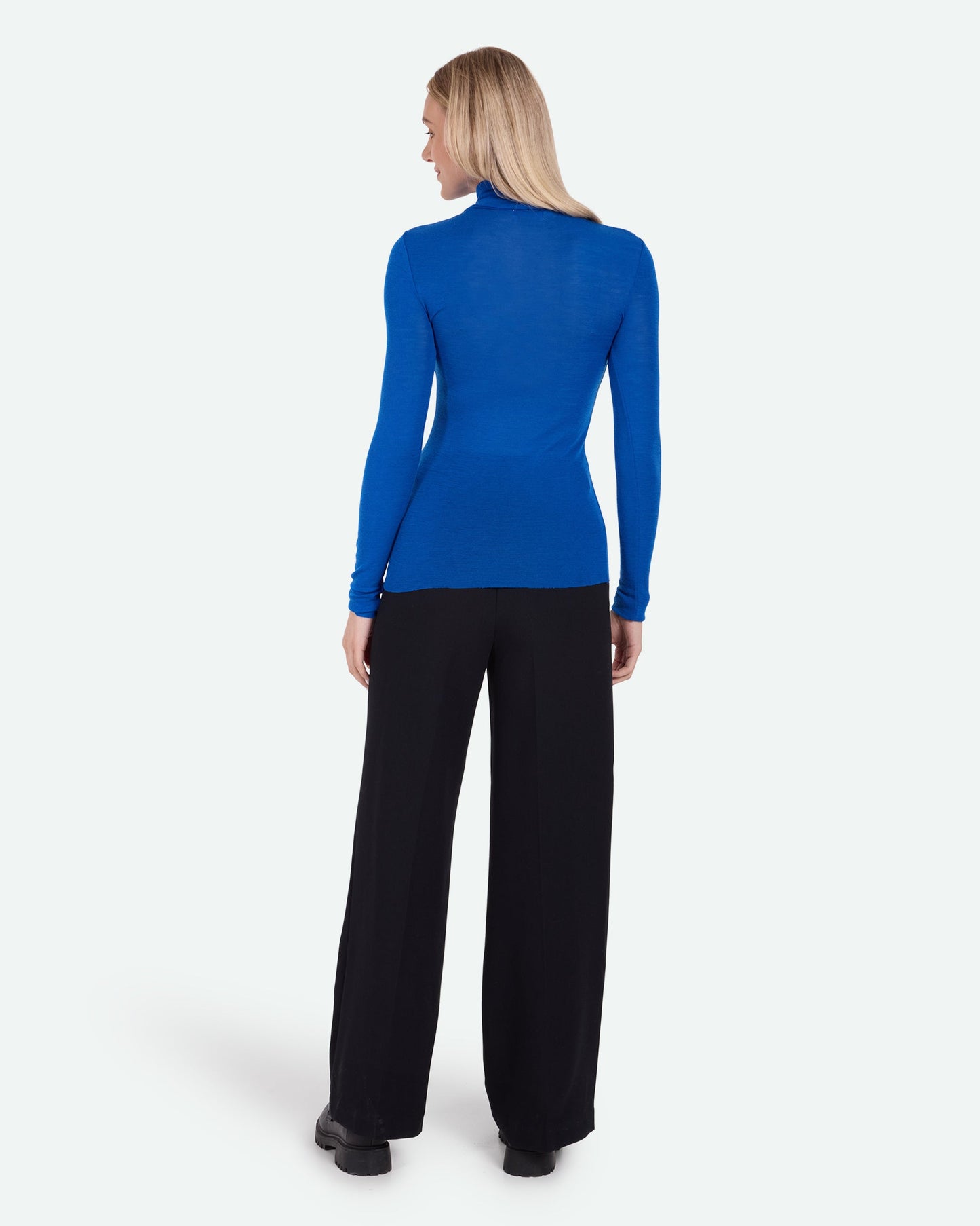 Pernilles turtleneck 3736 - Lapis Blue