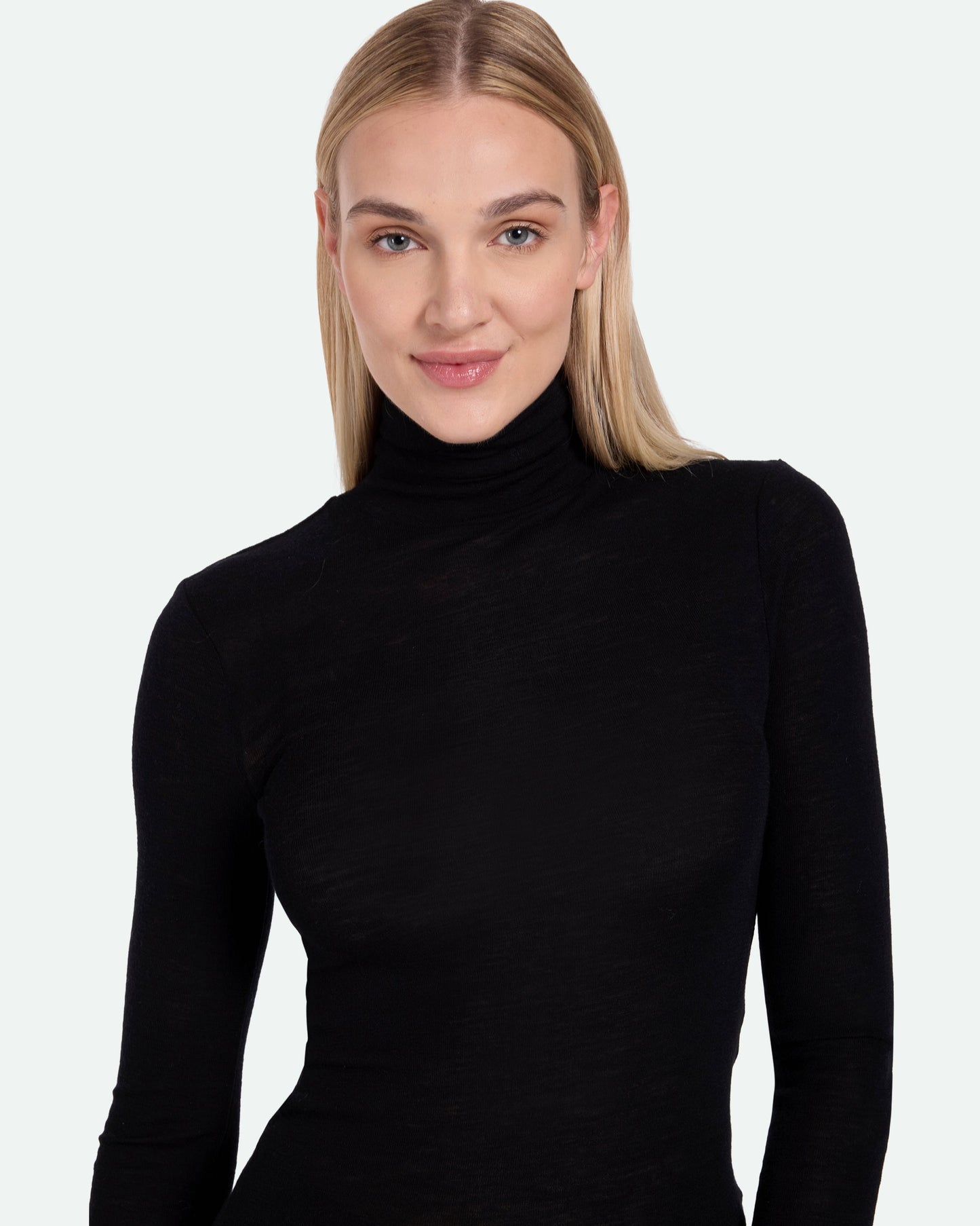 Pernilles turtleneck 3736 - Black