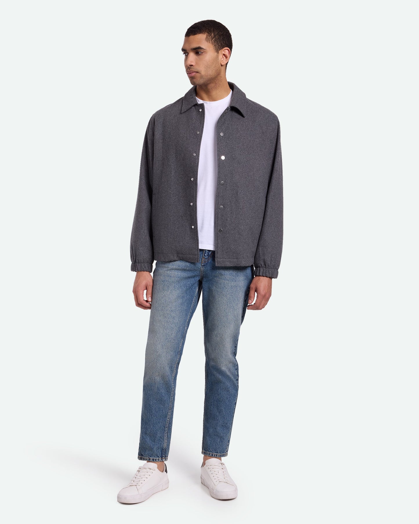 Ramen 3773 Jacket - Grey Melange