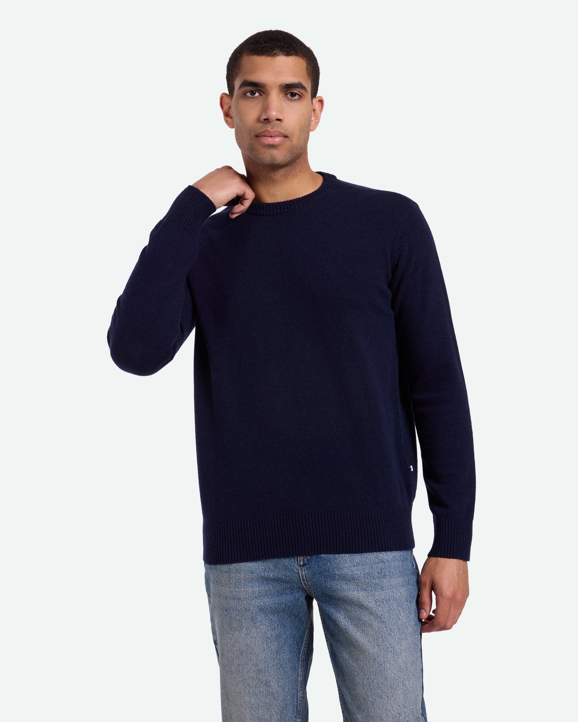 minimum male Roland 9954 Jumper Jumper 687 Navy Blazer