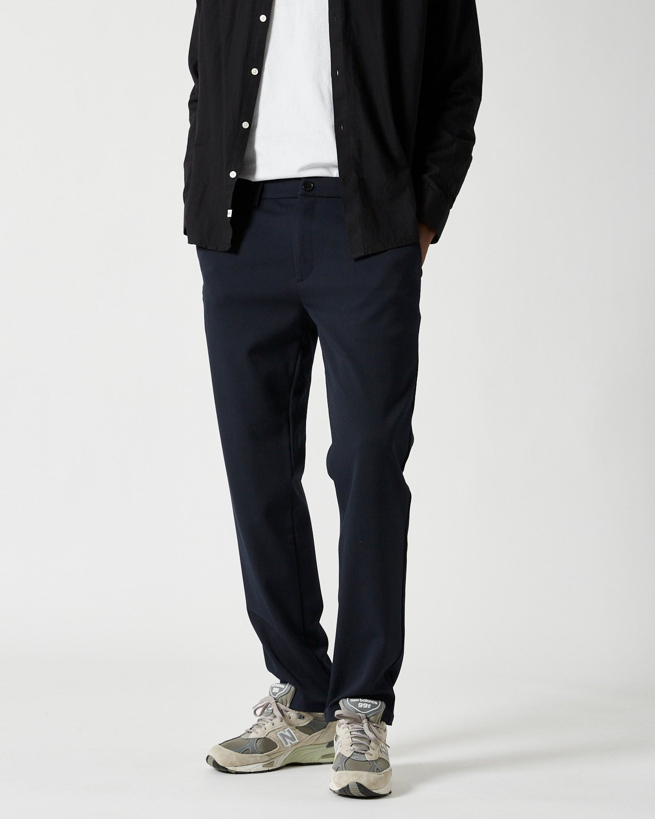 minimum male Sofus 9780 Pants Chino Pants 687 Navy Blazer